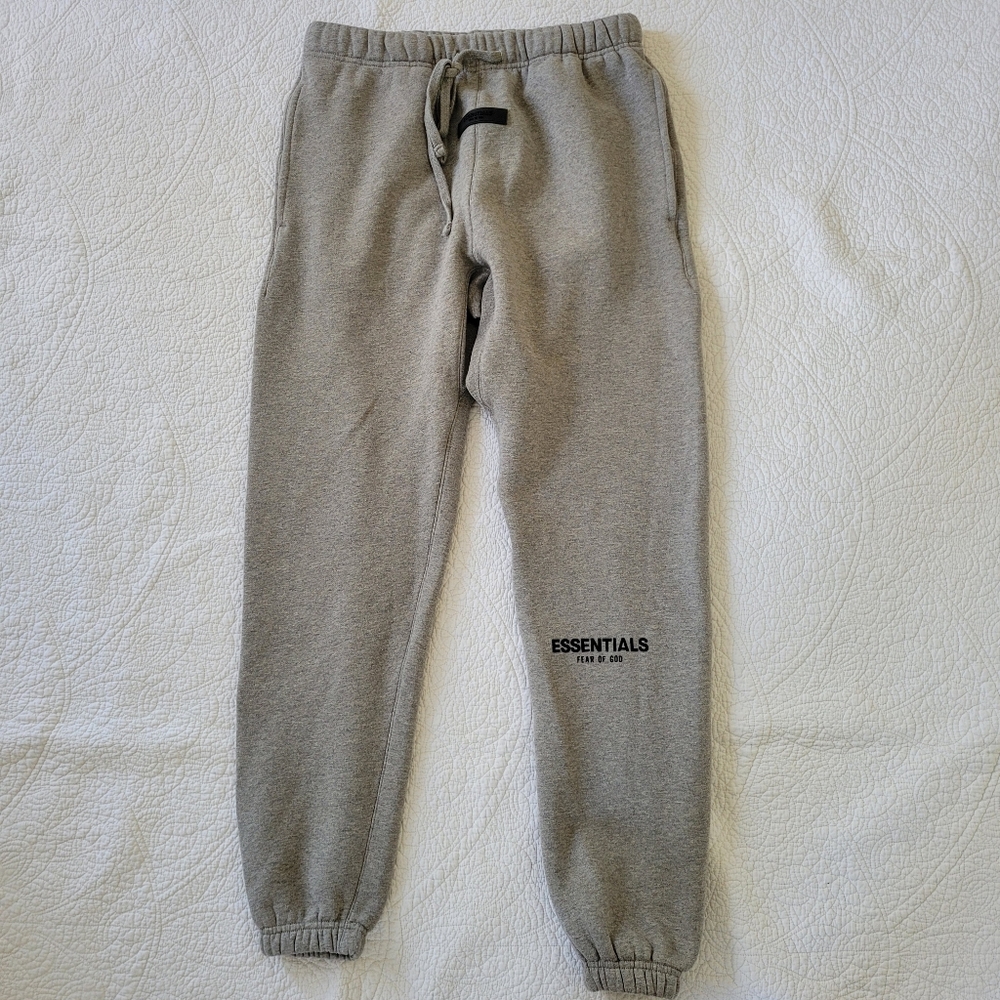 Fear of God Essentials Grey Track Lounge Pants